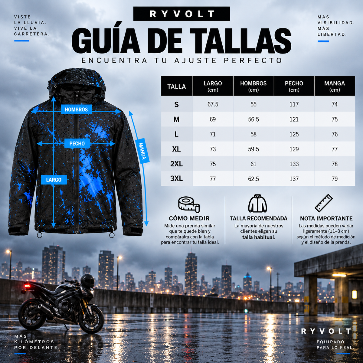 RYVOLT Jacket Reactivo